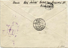 Germany 1928 American Flight Cover "Returned to Sender"