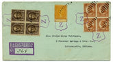 US Indiana, Zionsville 562, 576 Fancy Cancel Cover "Z" in Shield