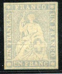 Switzerland 31 F - VF Mint Hinged cv $1,400