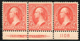 US 279B Bureau & Regular Issues F - VF NH/LH Center Stamp cv $85