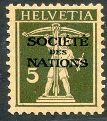 Switzerland Officials 2O6 XF NH sfr 800.00