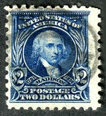 US 479 Washington / Franklin F - VF Used Short Perf UR