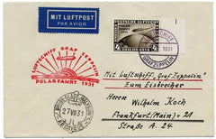 Germany 1931 Polar Flight Cover with C42
