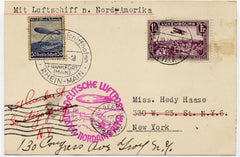 Luxembourg / Germany1936 10th North America Flight PC