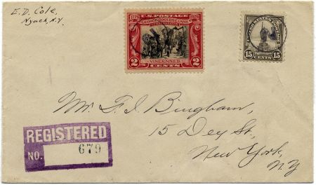 US Pennsylvania, Sharpsville 566, 651 Fancy Cancel Cover