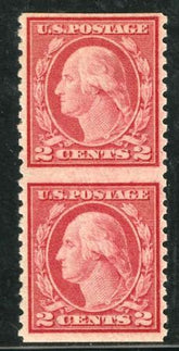 US 540a Washington / Franklin VF NH Fresh! cv 125.00