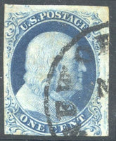 US 6 Early Classics F - VF Sound Type 1a Position 95L4. Bold color and impression