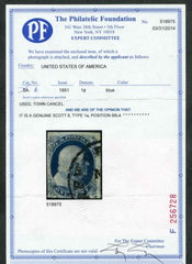 US 6 Early Classics F - VF Sound Type 1a Position 95L4. Bold color and impression