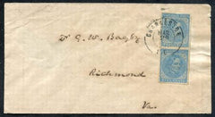 US CSA 7 Cover VF Vertical Pair - Charleston, SC to Richmond, VA VF