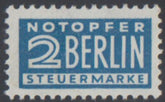 German Allied Occupation - Compulsory Tax Stamps Mi 84 NH