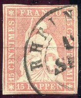 Switzerland Zum 24Aa XF Used