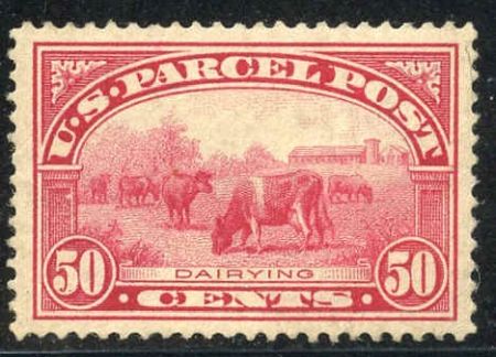 US Q10 Parcel Post XF Regummed cv 235.00