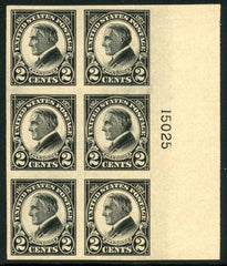 US 0611 VF LH Plate Block of 6 cv 90.00