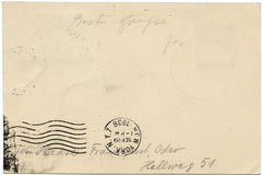 Luxembourg / Germany 1936 9th North America Flight Card.