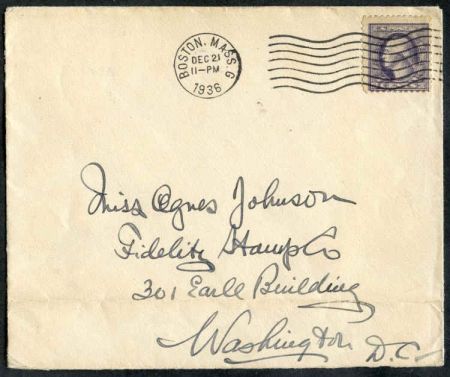 US 529a Washington / Franklin Double Impression on Cover Used cv $800.00 on cover would be $1600.00