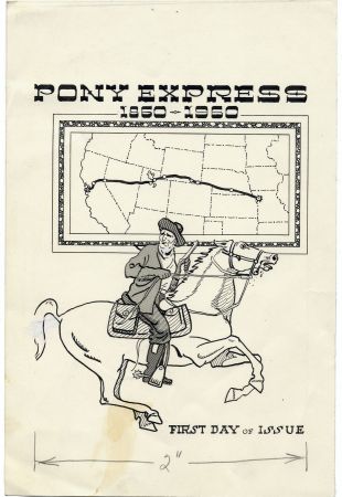 Kolor Kover Artwork 1154 Pony Express