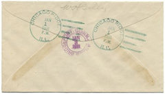 US Illinois, Chicago Ridge 513, 682 Fancy Cancel Cover, Wreath