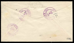 US Illinois, Dwight 558, 561, 689 Fancy Cancel Cover, "D"