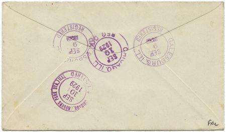US Illinois, Galesburg 554, 558, 561 Fancy Cancel Cover