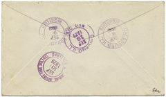 US Illinois, Galesburg 554, 558, 561 Fancy Cancel Cover