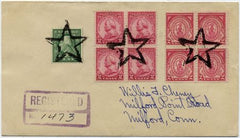 US Illinois, Monmouth 486, 681, 682 Fancy Cancel Cover