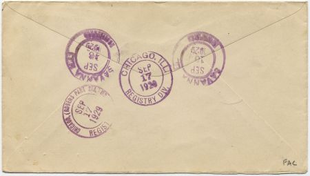 US Illinois, Savanna 509, 634 638 Fancy Cancel Cover