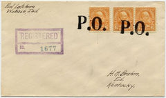US Indiana, Wabash 638 Fancy Cancel Cover