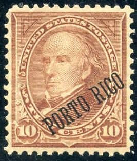 US Possessions - Puerto Rico 214 XF - Superb NH