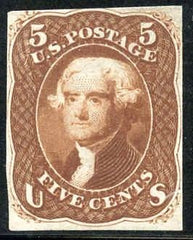 US 67E9d Premiere Gravure die essay on India - Red Brown - Complete Design - Small Die Proof