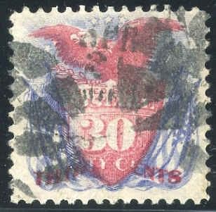 US 121 Pictorials Used VF Large Margins - Well Centered cv $425