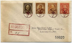 US Kentucky, Ed 551, 633, 638, 641 Fancy Cancel Cover, Star in Circle