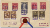 US Kentucky, Ed 551, 628, 633, 643, 654, 657, 688 Fancy Cancel Cover, Ed in Box