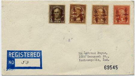 US Kentucky, Ed 551, 633, 638, 641 Fancy Cancel Cover, Ornate