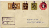 US Kentucky, Gilley 576, 636, 640, U429 Fancy Cancel Cover