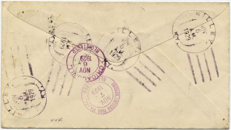 US Kentucky, Gilley 576, 636, 640, U429 Fancy Cancel Cover