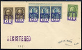 US Kentucky, Ed 551, 632, 637 Fancy Cancel Cover, Ed in Box