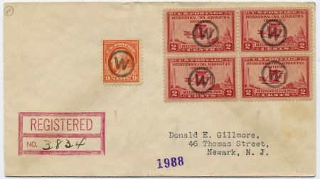 US New Jersey, Wildwood 509, 649 Fancy Cancel Cover