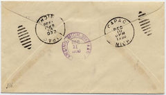 US Michigan, Capac 632, 566 Fancy Cancel Cover