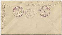 US Mississippi, Money 628, 644, 651, 683 Fancy Cancel Cover