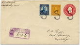 US Michigan, Sandusky 637, 642, U429 Fancy Cancel Cover