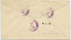 US Michigan, Sandusky 637, 642, U429 Fancy Cancel Cover