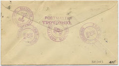 US Ohio, Troy 632, 633, 643, 653, 688, U522 Fancy Cancel Cover
