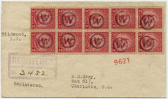US New Jersey, Wildwood 689 Fancy Cancel Cover