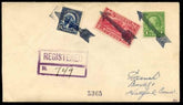 US Pennsylvania, Corry 565, 632, 644 Fancy Cancel Cover, Arrow