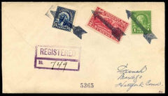 US Pennsylvania, Corry 565, 632, 644 Fancy Cancel Cover, Arrow