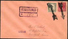 US Pennsylvania, Corry 566, 634 Fancy Cancel Cover, Arrow