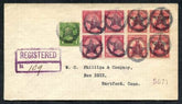 US Pennsylvania, Corry 632, 657, 682 Fancy Cancel Cover, Star