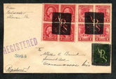 US Pennsylvania, Sharon 632, 634, 645 Fancy Cancel Cover, "APS" in Rectangle