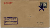 US South Carolina, Pacolet Mills 623 Fancy Cancel Cover, Star
