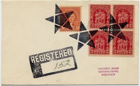US South Carolina, Pacolet Mills 641, 680 Fancy Cancel Cover, Star